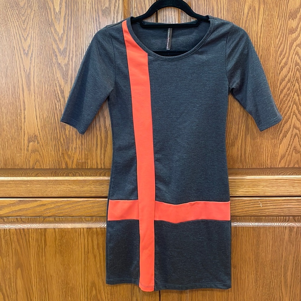 Pink Crayon three quarter length dress